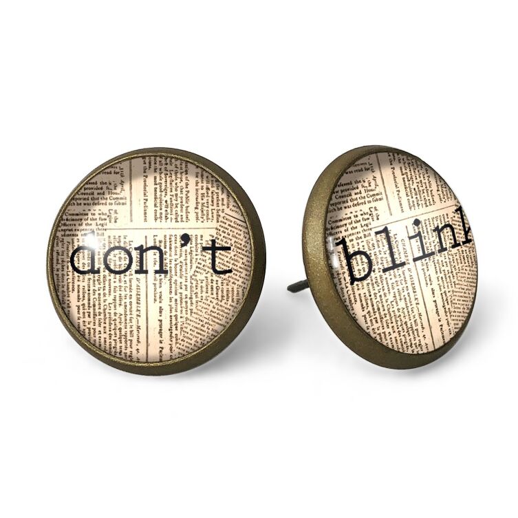 Don’t blink Ohrstecker 