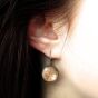 Boucles d'oreilles carte du monde - 2