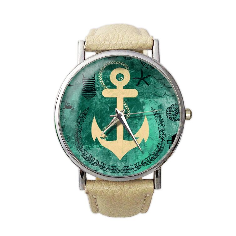 Unique montre ancre