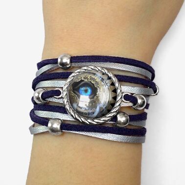 Pulsera para mujer ojo de dragón