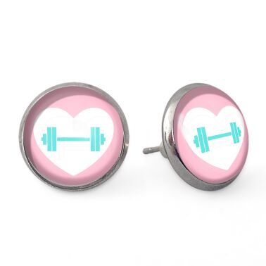 fitness Ohrstecker 