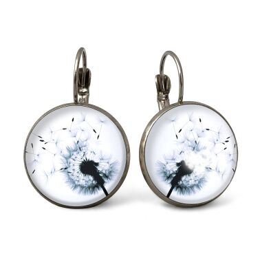 Grandes Boucles d'oreilles le pissenlit