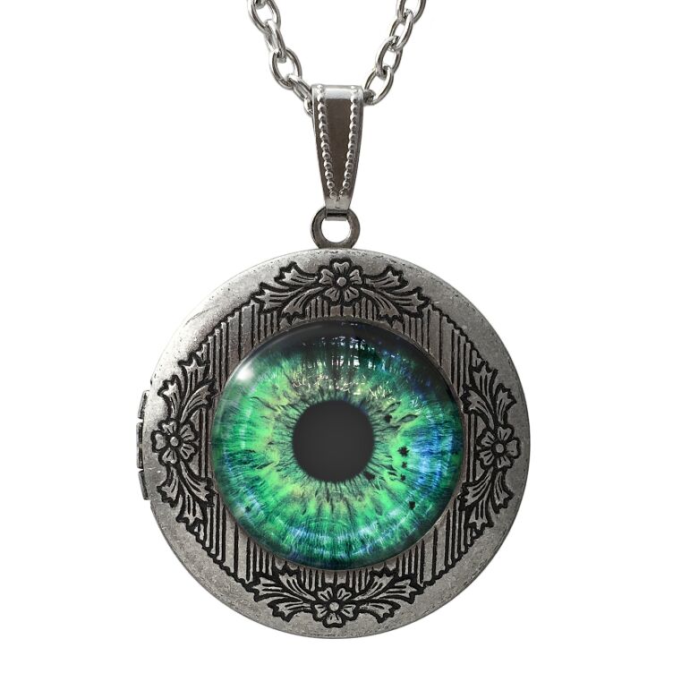 Medaillon l'élève des yeux