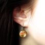 Boucles d'oreilles coquelicots - 2