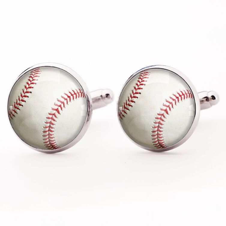 Boutons de manchette Baseball