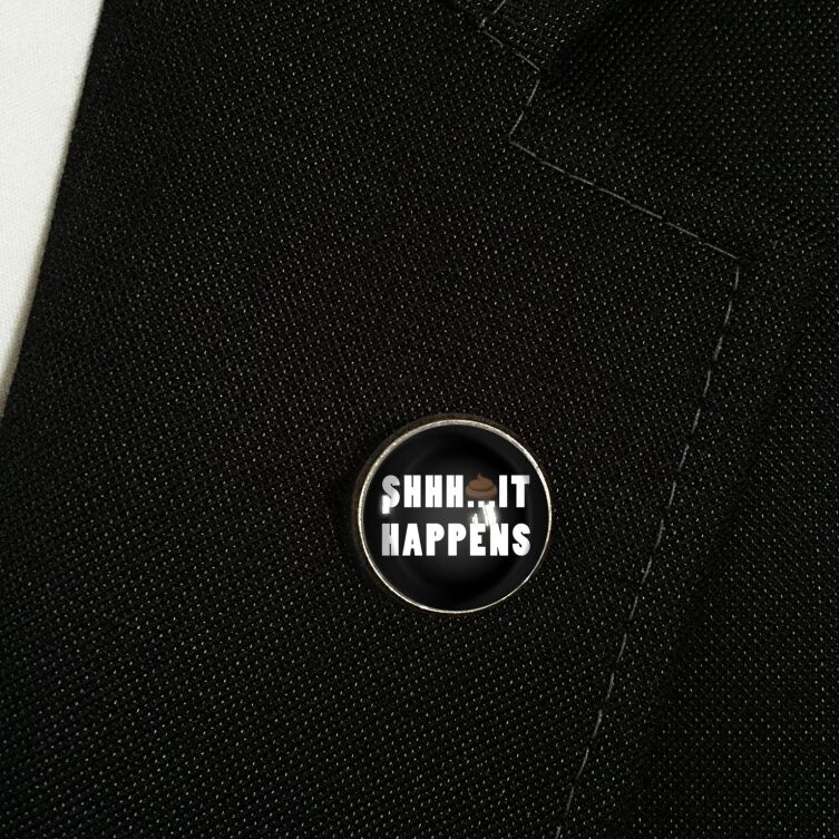 Lapel-pin Sh...it happens